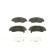 Brake Pad Set, disc brake BP1853 Bosch