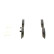 Brake Pad Set, disc brake BP1853 Bosch, Thumbnail 2