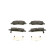 Brake Pad Set, disc brake BP1853 Bosch, Thumbnail 5