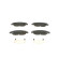 Brake Pad Set, disc brake BP1853 Bosch, Thumbnail 6