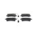 Brake Pad Set, disc brake BP1854 Bosch, Thumbnail 2