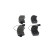 Brake Pad Set, disc brake BP1854 Bosch, Thumbnail 3
