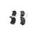 Brake Pad Set, disc brake BP1854 Bosch, Thumbnail 5