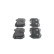 Brake Pad Set, disc brake BP1855 Bosch, Thumbnail 5