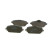 Brake Pad Set, disc brake BP1856 Bosch