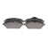 Brake Pad Set, disc brake BP1856 Bosch, Thumbnail 5