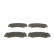 Brake Pad Set, disc brake BP1857 Bosch, Thumbnail 6