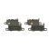 Brake Pad Set, disc brake BP1859 Bosch, Thumbnail 3