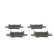 Brake Pad Set, disc brake BP1859 Bosch, Thumbnail 6