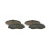 Brake Pad Set, disc brake BP1872 Bosch