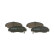 Brake Pad Set, disc brake BP1872 Bosch, Thumbnail 3