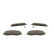 Brake Pad Set, disc brake BP1872 Bosch, Thumbnail 5