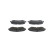 Brake pad set, disc brake BP1873 Bosch, Thumbnail 3