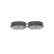 Brake Pad Set, disc brake BP1874 Bosch, Thumbnail 3