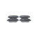 Brake Pad Set, disc brake BP1874 Bosch, Thumbnail 6