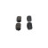 Brake Pad Set, disc brake BP1874 Bosch, Thumbnail 4