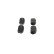 Brake Pad Set, disc brake BP1874 Bosch, Thumbnail 6