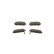 Brake Pad Set, disc brake BP1875 Bosch, Thumbnail 5