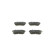 Brake Pad Set, disc brake BP1875 Bosch, Thumbnail 6