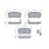 Brake Pad Set, disc brake BP1875 Bosch, Thumbnail 7