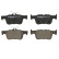 Brake Pad Set, disc brake BP1876 Bosch