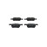 Brake Pad Set, disc brake BP1876 Bosch, Thumbnail 3