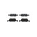 Brake Pad Set, disc brake BP1876 Bosch, Thumbnail 5