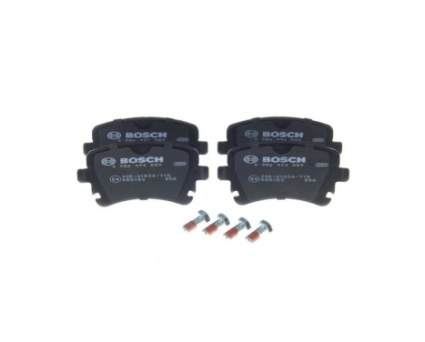 Brake pad set, disc brake BP1877 Bosch