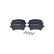 Brake pad set, disc brake BP1877 Bosch