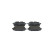 Brake pad set, disc brake BP1877 Bosch, Thumbnail 3