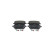 Brake pad set, disc brake BP1877 Bosch, Thumbnail 5