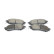 Brake Pad Set, disc brake BP1878 Bosch, Thumbnail 5