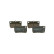 Brake Pad Set, disc brake BP1879 Bosch