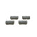 Brake Pad Set, disc brake BP1879 Bosch, Thumbnail 6