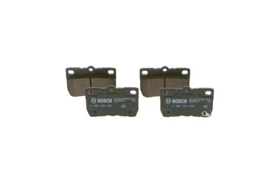Brake Pad Set, disc brake BP1879 Bosch, Image 7