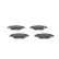 Brake Pad Set, disc brake BP1884 Bosch, Thumbnail 6