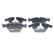 Brake Pad Set, disc brake BP1886 Bosch