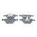 Brake Pad Set, disc brake BP1886 Bosch, Thumbnail 6