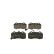 Brake Pad Set, disc brake BP1891 Bosch