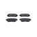 Brake Pad Set, disc brake BP1893 Bosch