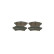 Brake Pad Set, disc brake BP1895 Bosch, Thumbnail 3