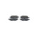 Brake Pad Set, disc brake BP1895 Bosch