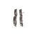 Brake Pad Set, disc brake BP1896 Bosch, Thumbnail 4