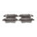 Brake Pad Set, disc brake BP1896 Bosch, Thumbnail 6