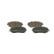 Brake Pad Set, disc brake BP1897 Bosch, Thumbnail 3