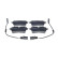 Brake Pad Set, disc brake BP1904 Bosch, Thumbnail 6