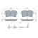 Brake Pad Set, disc brake BP1904 Bosch, Thumbnail 7