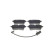 Brake Pad Set, disc brake BP1905 Bosch, Thumbnail 6