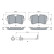 Brake Pad Set, disc brake BP1905 Bosch, Thumbnail 7