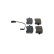 Brake Pad Set, disc brake BP1905 Bosch, Thumbnail 7